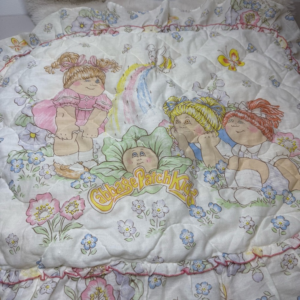 Vintage Cabbage Patch‎ Kids Pillow Case Bedding - Picture 2 of 3